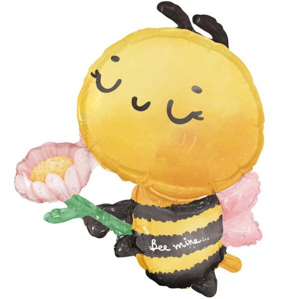 Bee Mine Bee W/Pink Rose