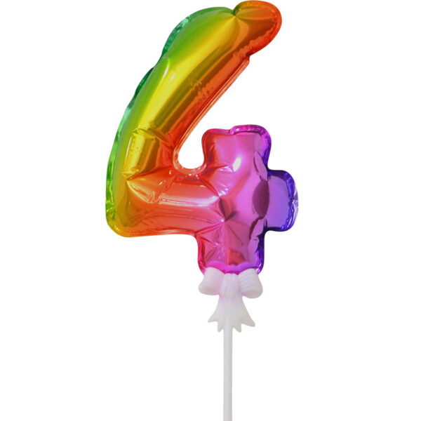 7" Auto Inflate Rainbow 4