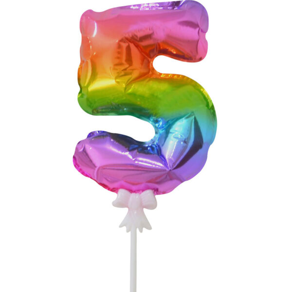 7" Auto Inflate Rainbow 5