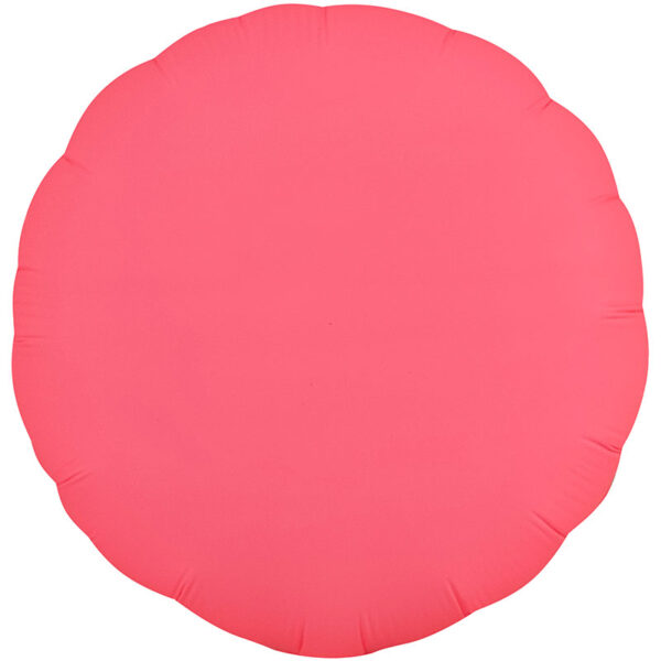 18" Neon Circle Red