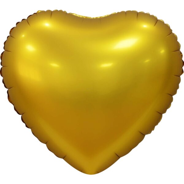 18" Matte Heart Gold