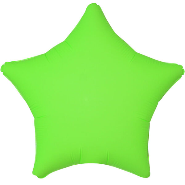 19" Neon Star Green