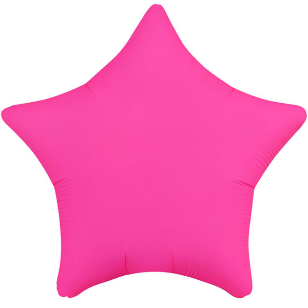 19" Neon Star Pink