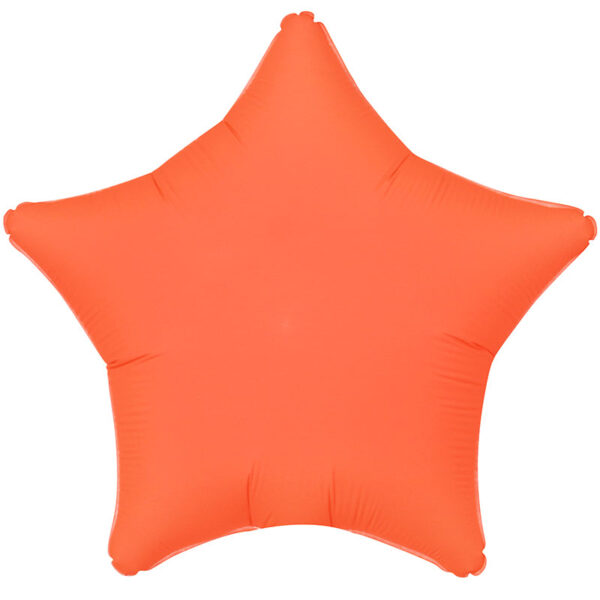 19" Neon Star Orange