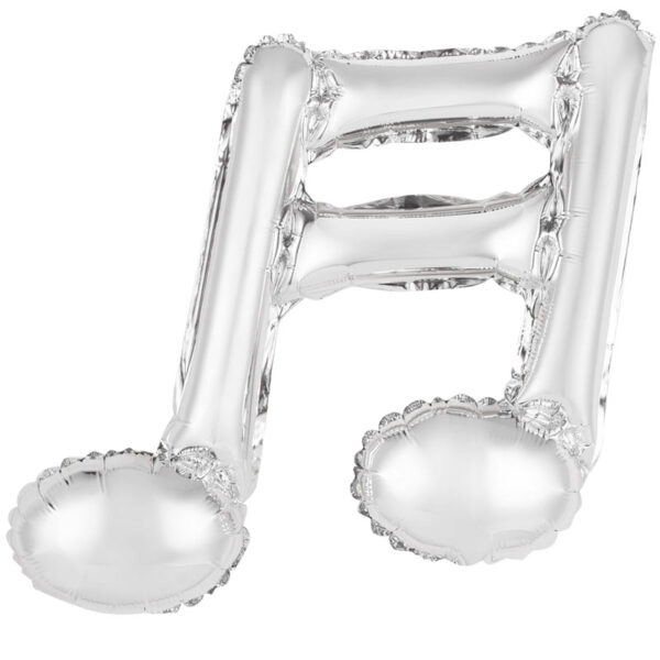 Silver Music Note