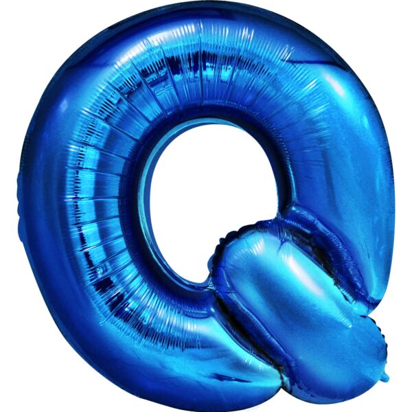 34" Helium or Air Blue Q