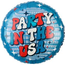 Party In The USA Foil Balloon